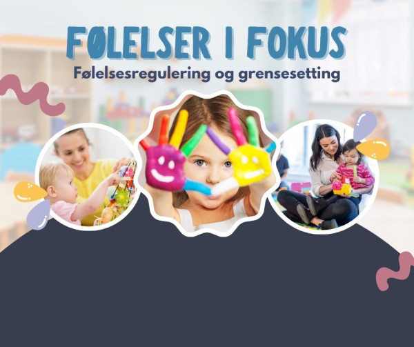 Foto av barn og voksne sammen.