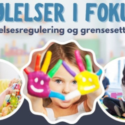 Foto av barn og voksne sammen.