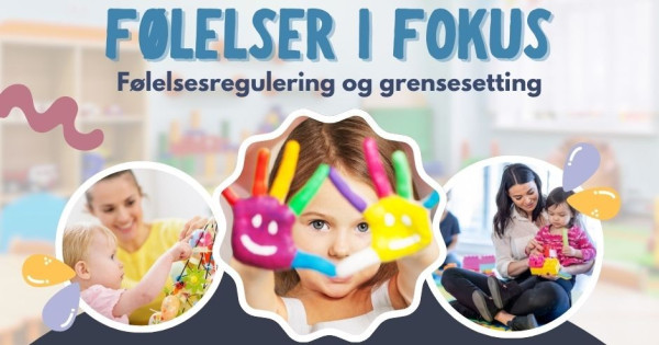 Foto av barn og voksne sammen.