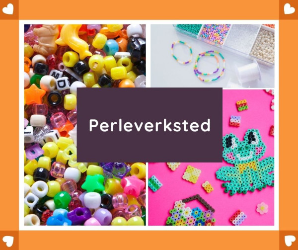 Illustrasjonsbilde av perler og ting man kan lage av perler.