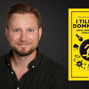 Bokomslaget til boken og foto av forfatter Egil Aslak Hagerup.