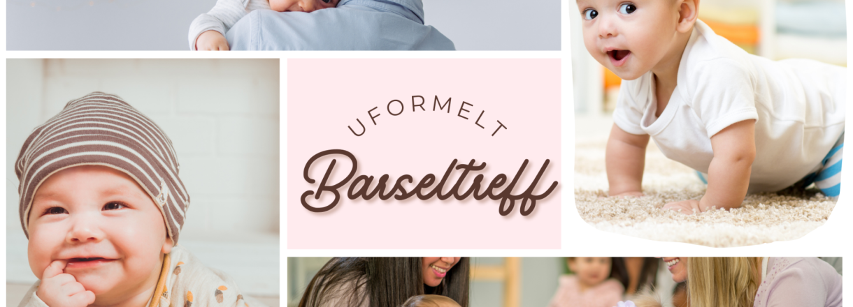 Fotocollage av foreldre og babyer.